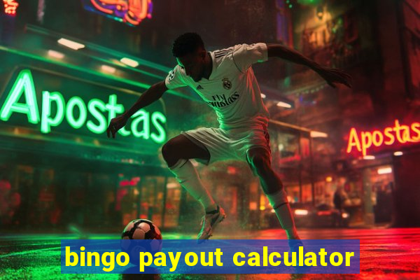 bingo payout calculator